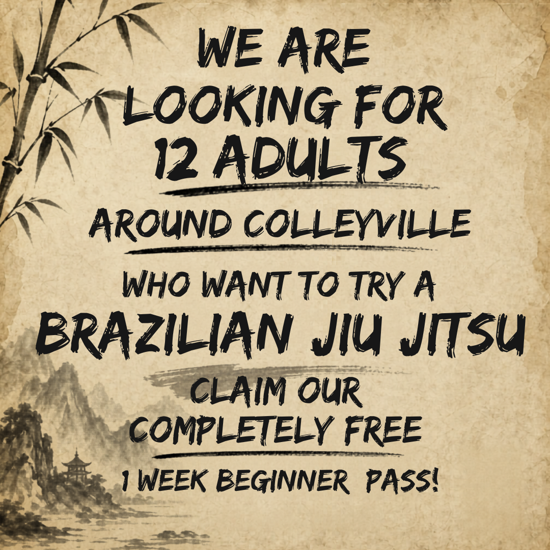 JJ Machado DFW Brazilian Jiu Jitsu Facebook ad: 1 Week JIU JITSU TRIAL for ADULTS