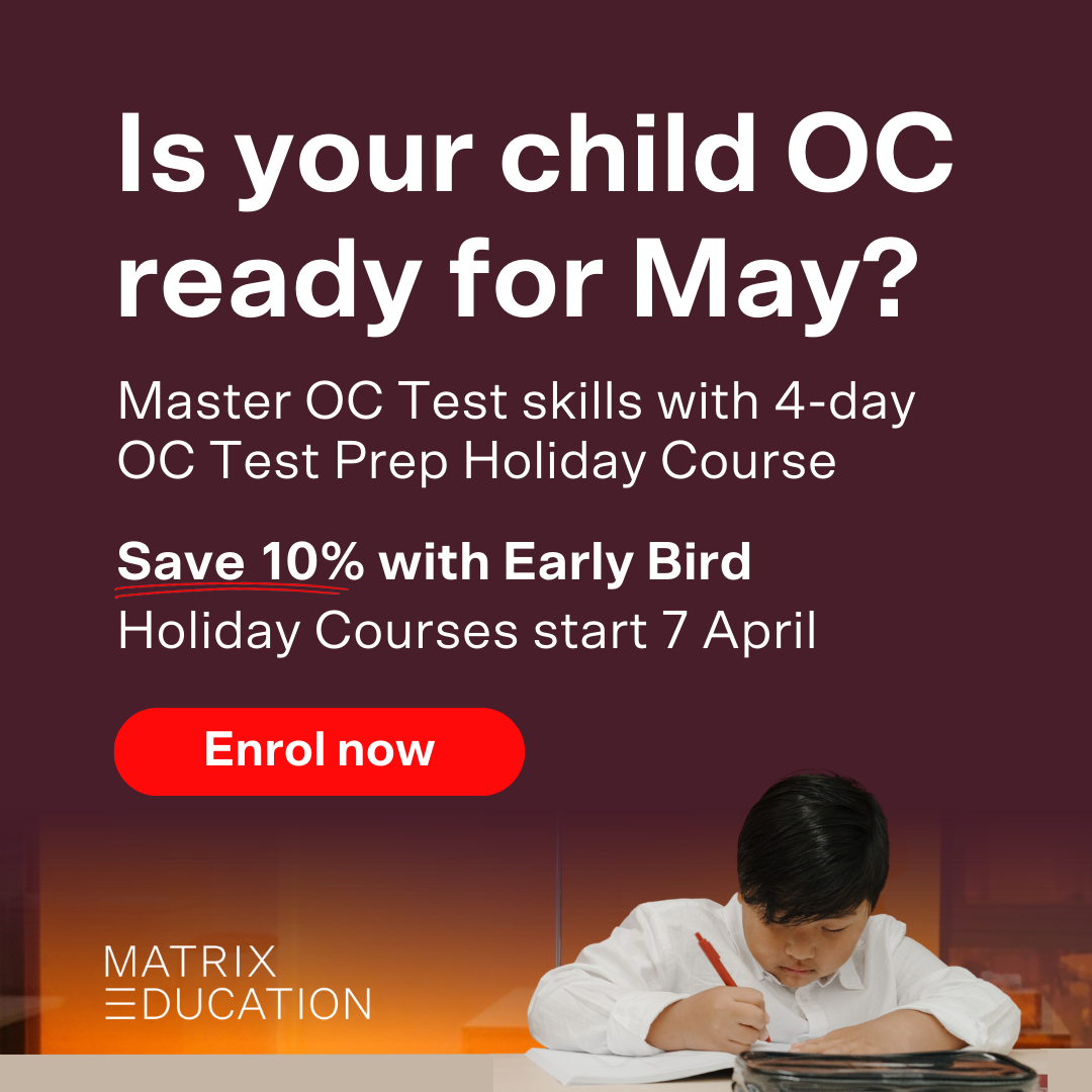 Matrix Education Facebook ad