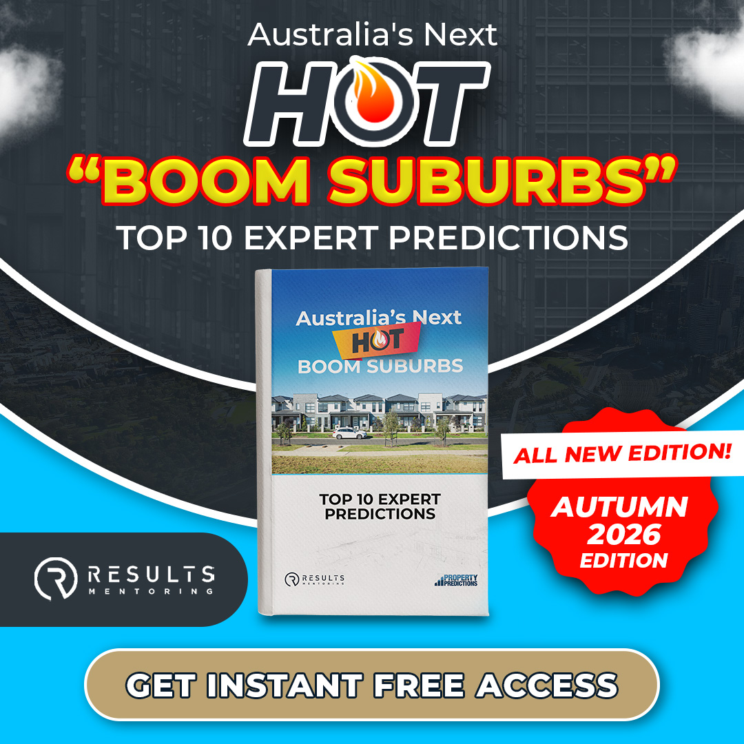 Results Mentoring Facebook ad: Autumn 2026 FREE REPORT, Australia's Next HOT Boom…