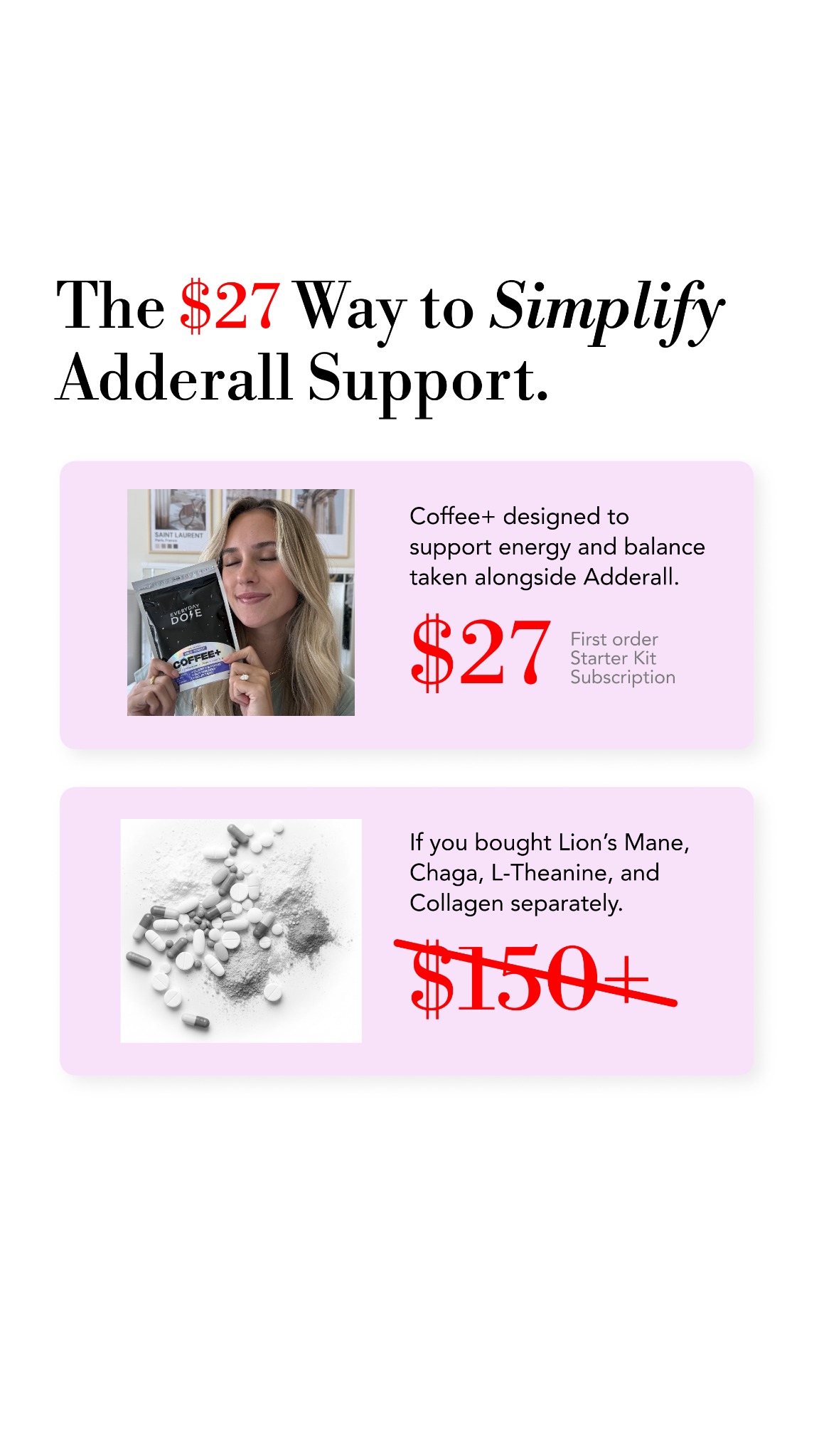 Everyday Dose Facebook ad