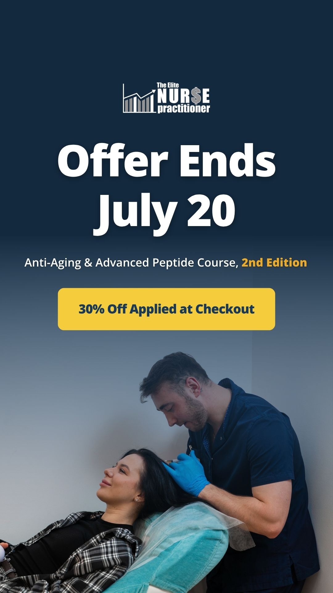The Elite Nurse Practitioner Facebook ad