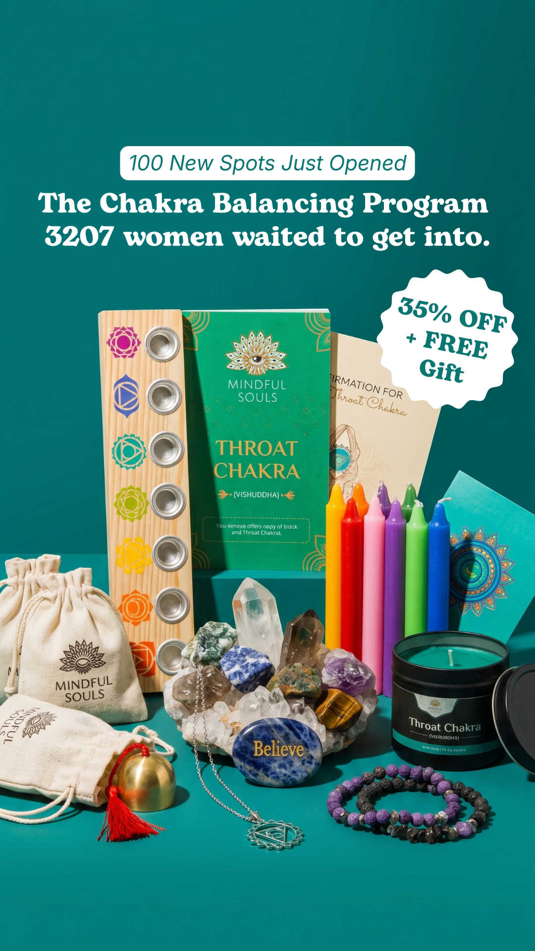 Chakra Healing Box Facebook ad
