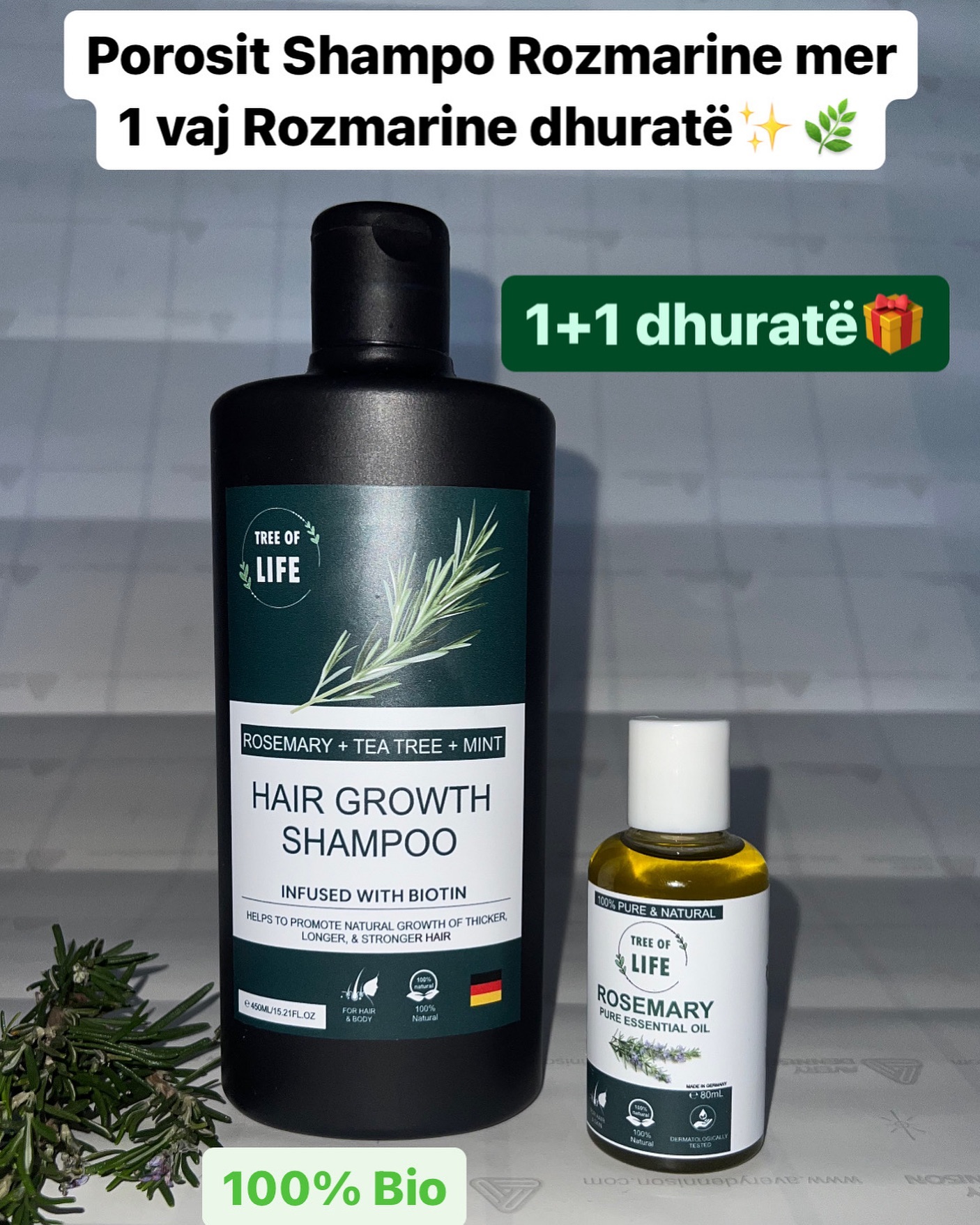Vaj rozmarine Facebook ad: Instagram