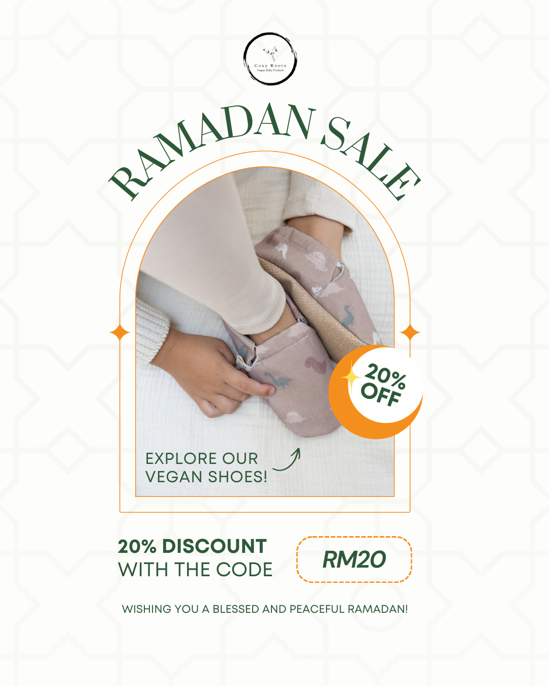 Cosy Roots UAE Facebook ad