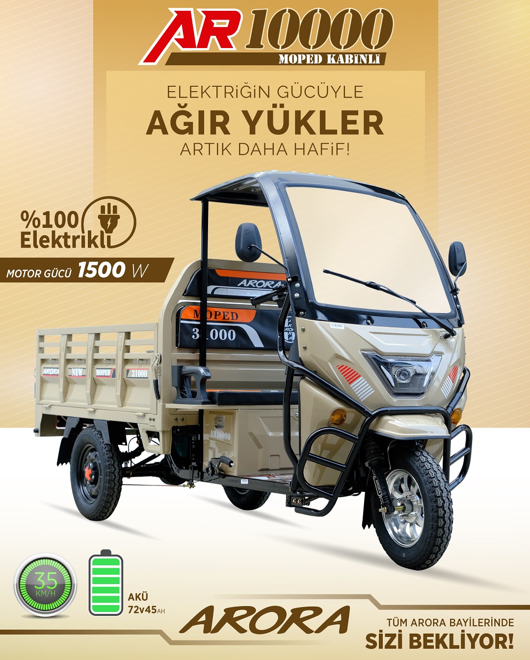 Arora Motosiklet Facebook ad
