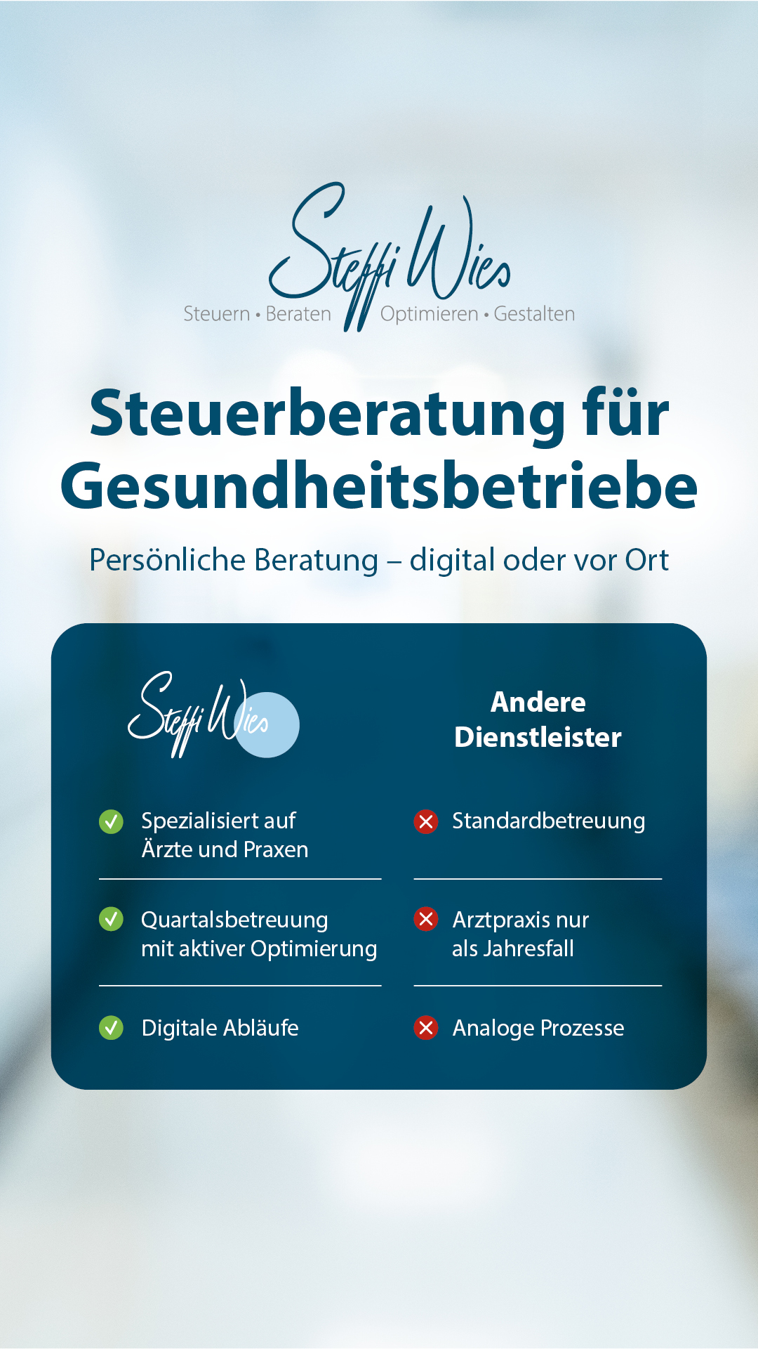 Steffi Wies Steuerberatung Facebook ad