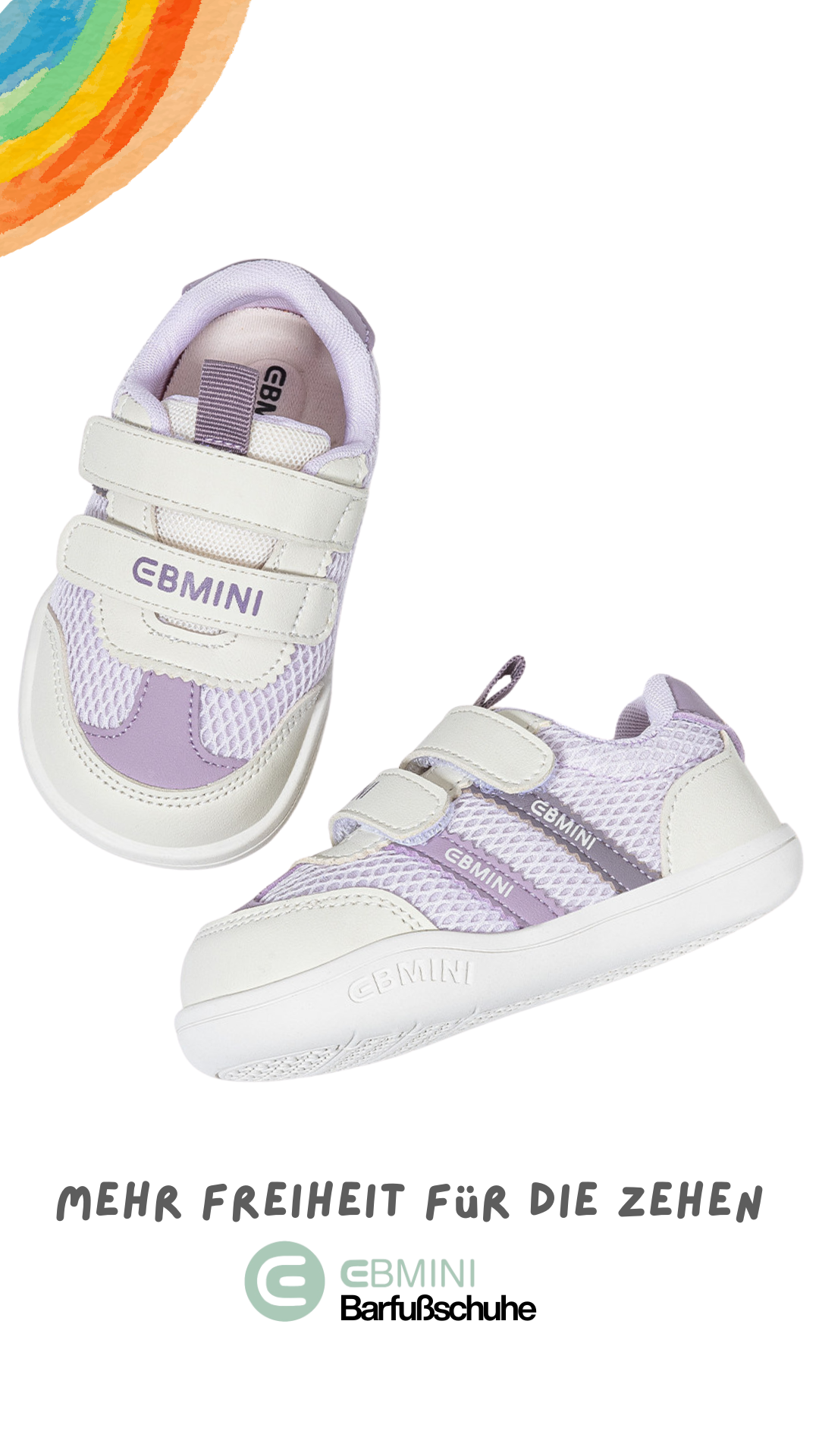 Ebmini - Kinder Barfußschuhe Facebook ad