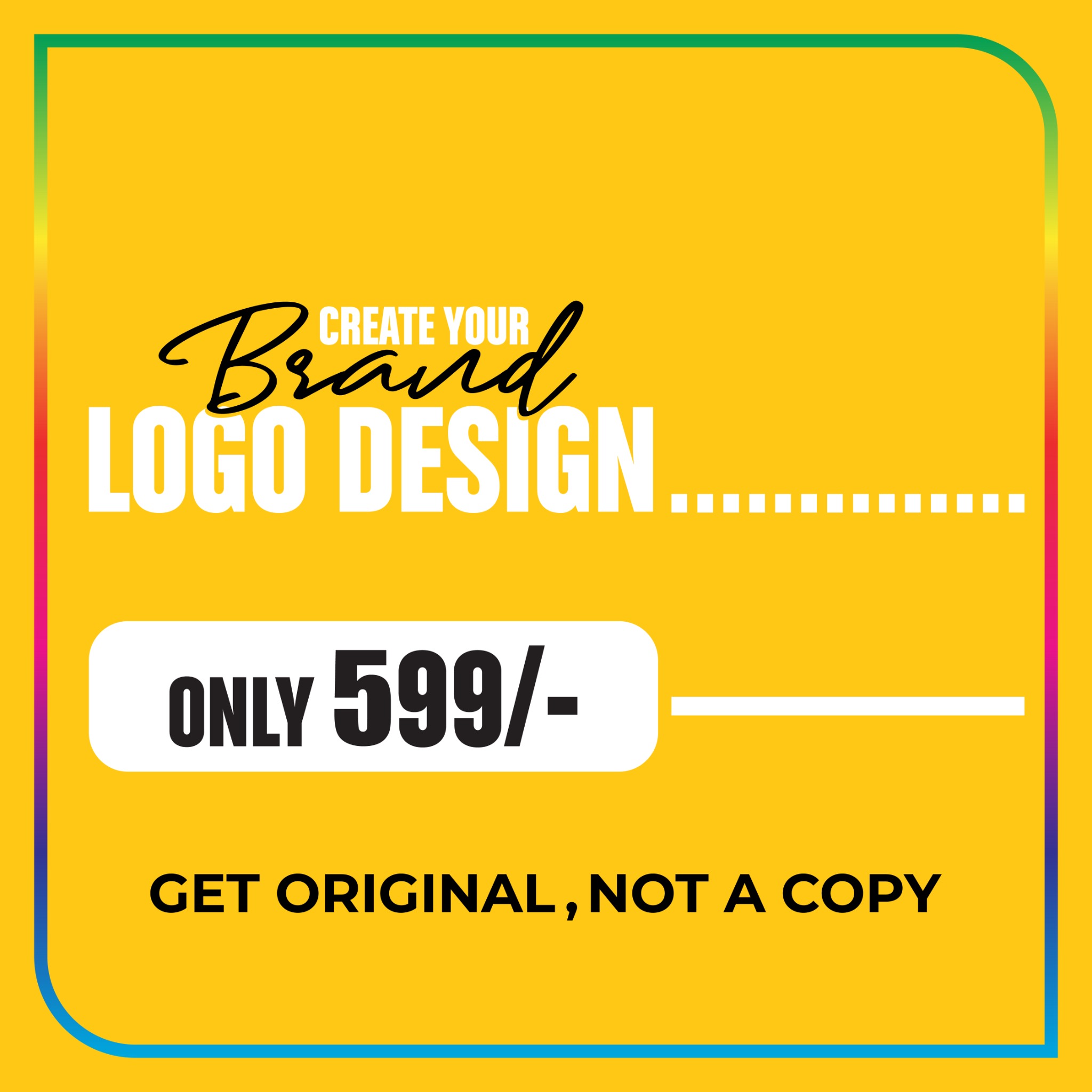 Brand Adda Facebook ad: Your brand deserves a logo that speaks for…