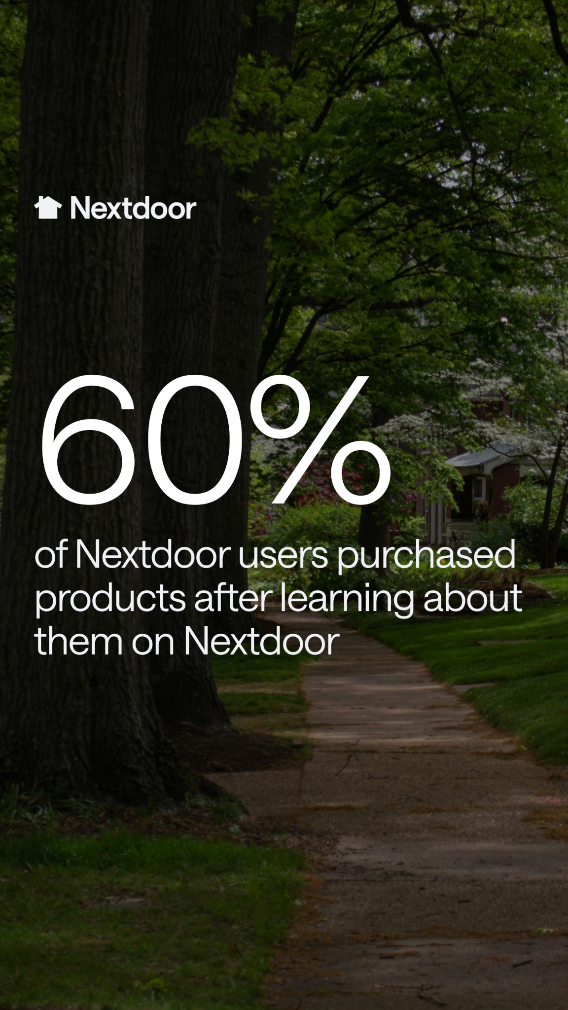 Nextdoor for Business Facebook ad