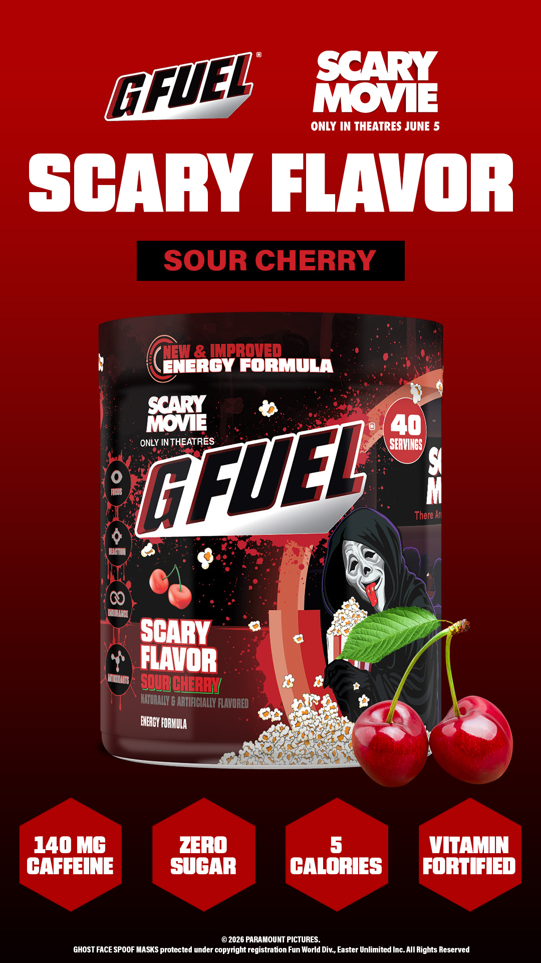 G FUEL Facebook ad