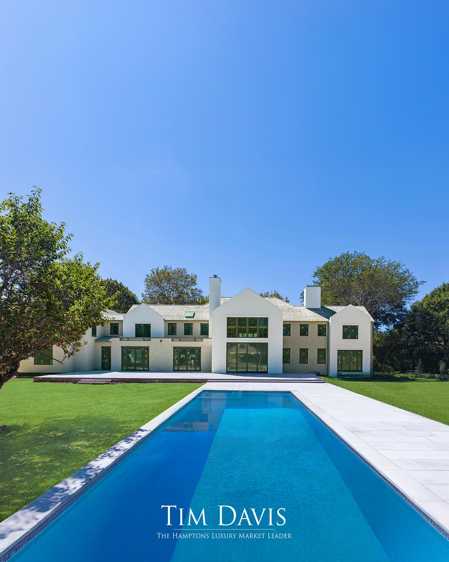 Tim Davis - Hamptons Luxury Market Leader Facebook ad: Nearing the end of completion, this beautifully positioned…