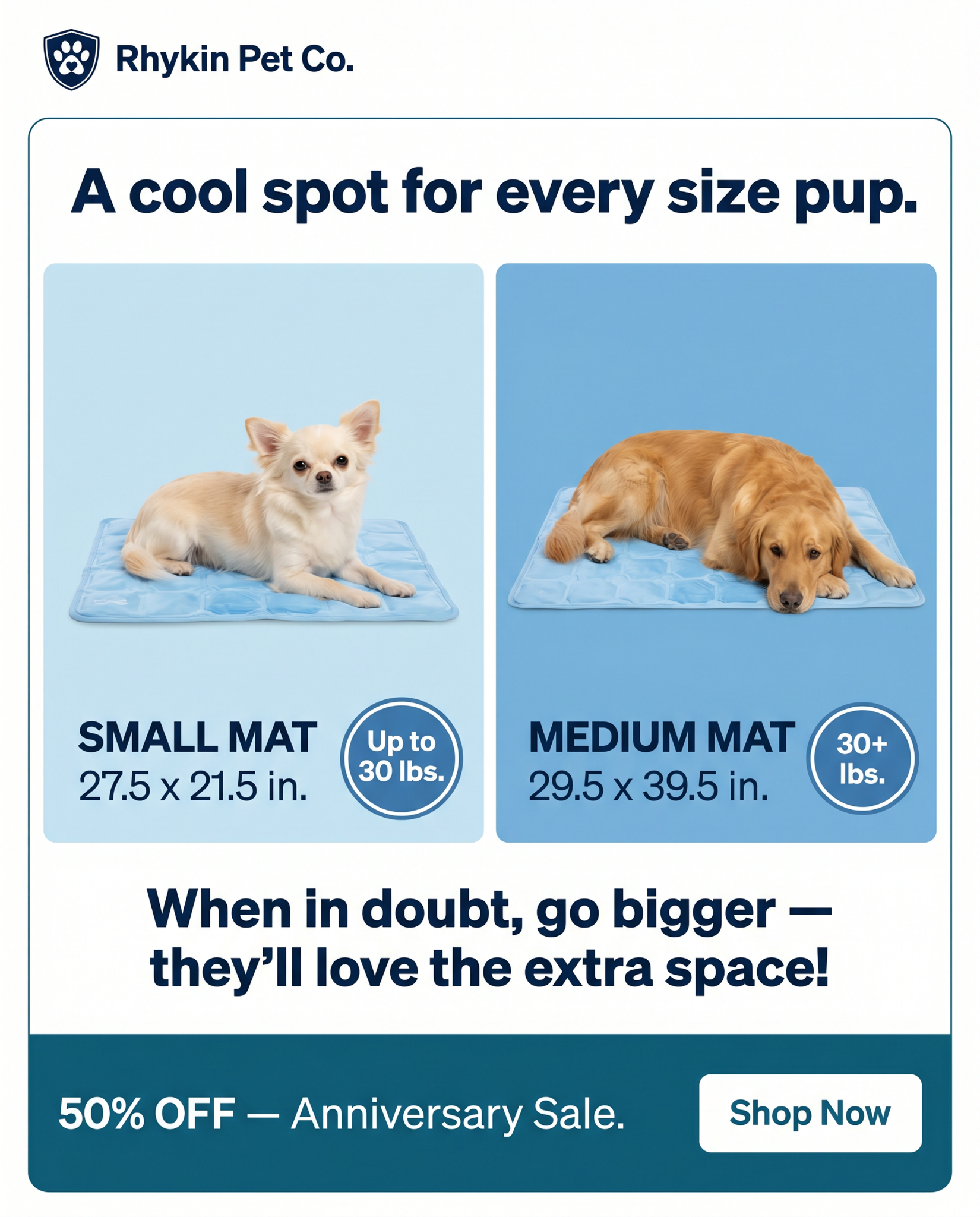 Rhykin Pet Co Facebook ad