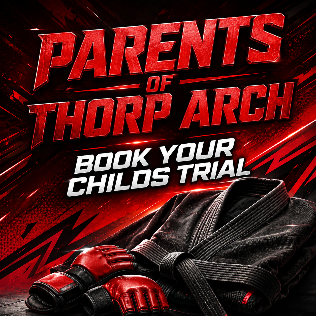 Thorp Arch Martial Arts Facebook ad
