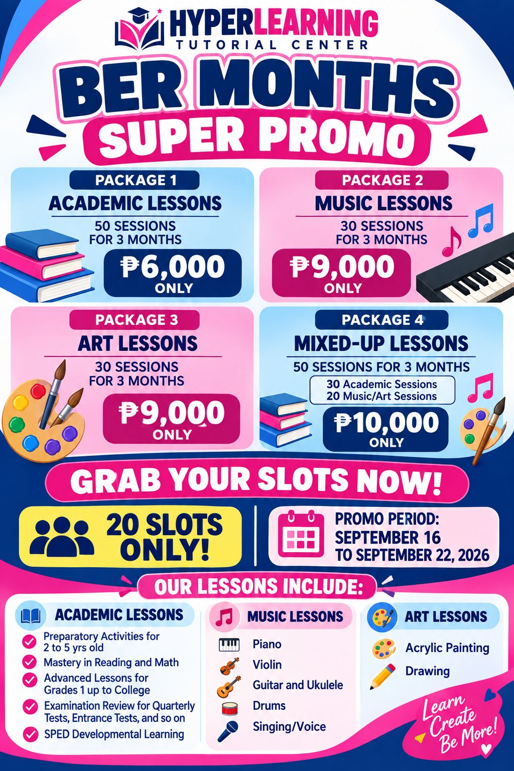 Hyper Learning Tutorial Center Facebook ad