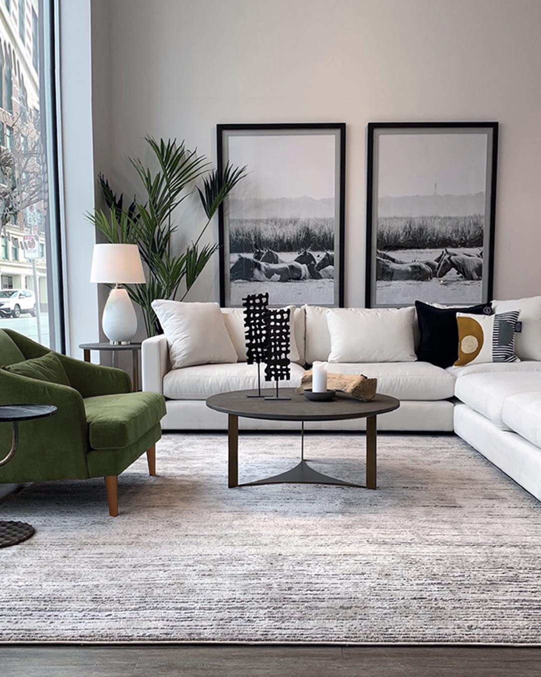 Portside Interiors Facebook ad: Comfortably Canadian, the Everest Sectional has been a…