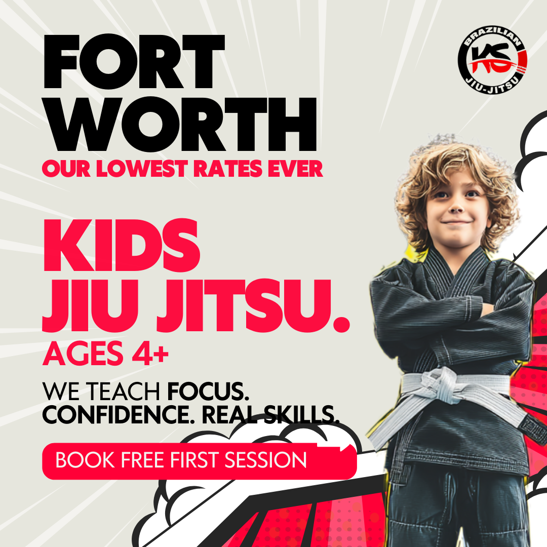 KSJJ Facebook ad: BOOK THEIR FREE JIU JITSU SESSION