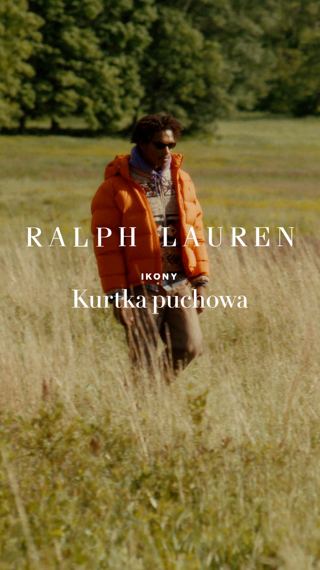 Ralph Lauren Facebook ad: Inspirowana archiwalnym stylem sportowym Polo kurtka…