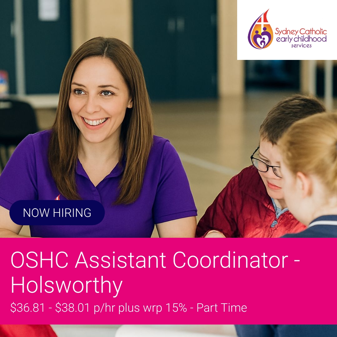 SEEK Facebook ad: OSHC Assistant Coordinator - Holsworthy