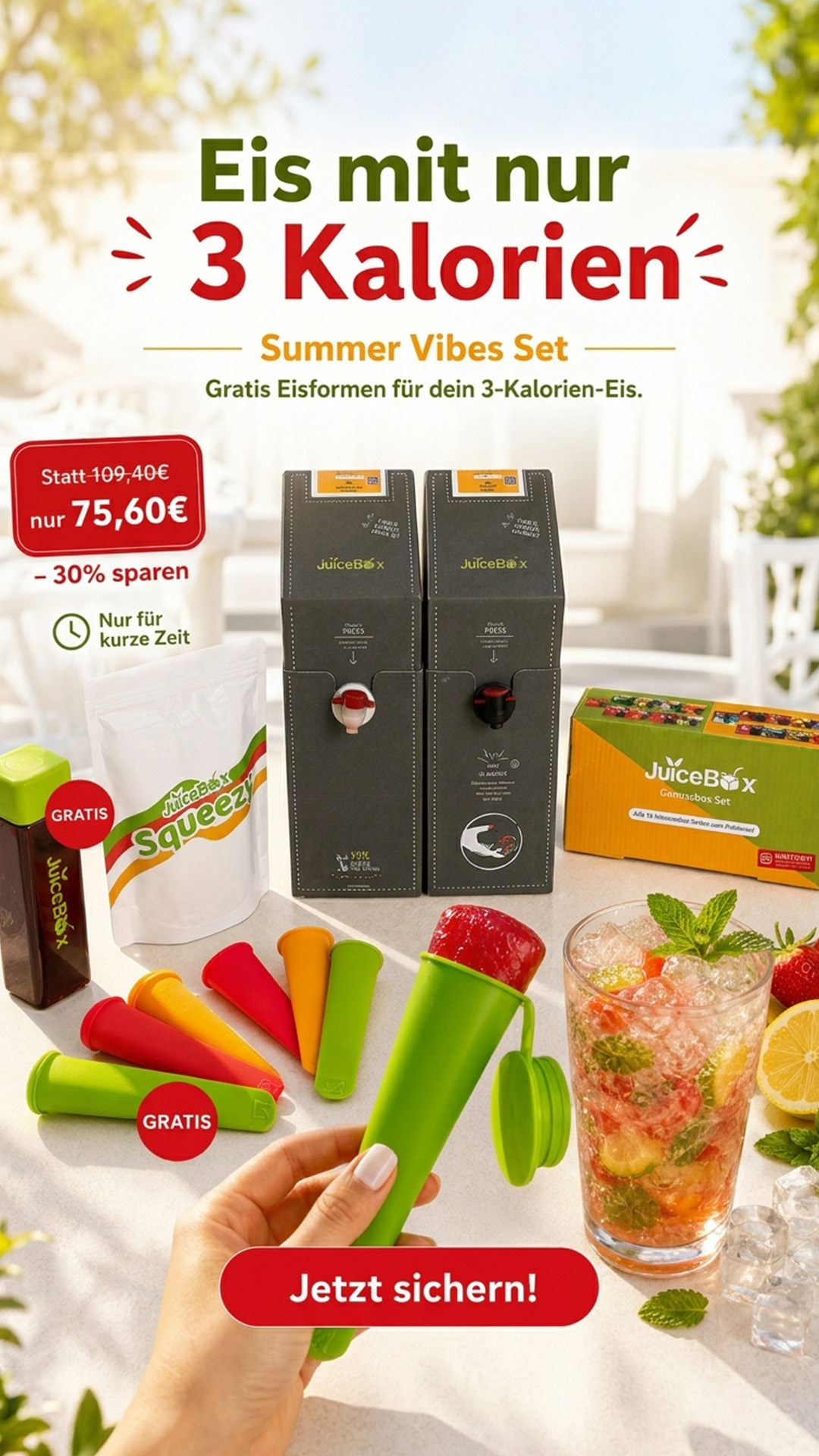 JuiceBox Facebook ad