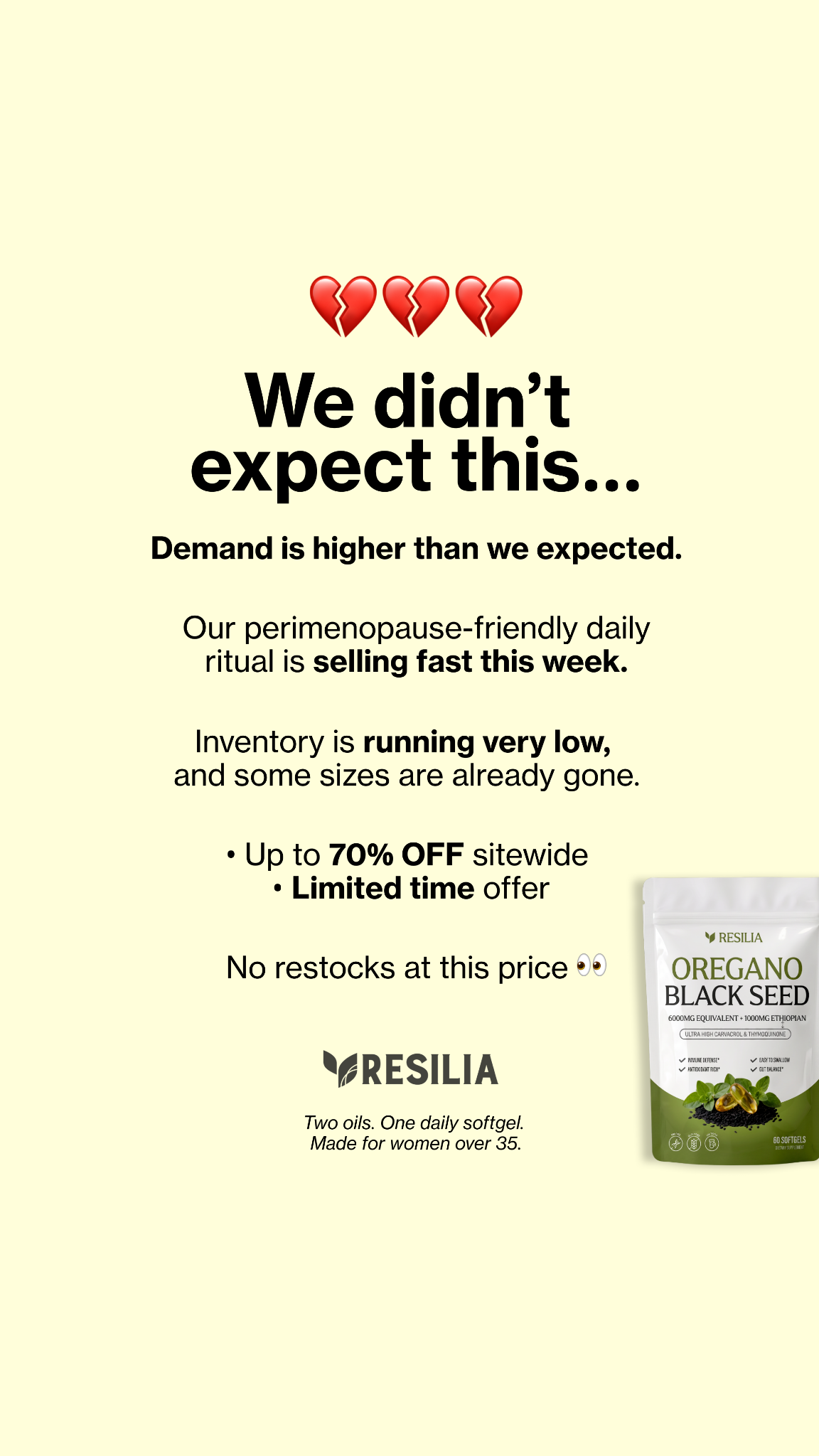 Resilia Facebook ad
