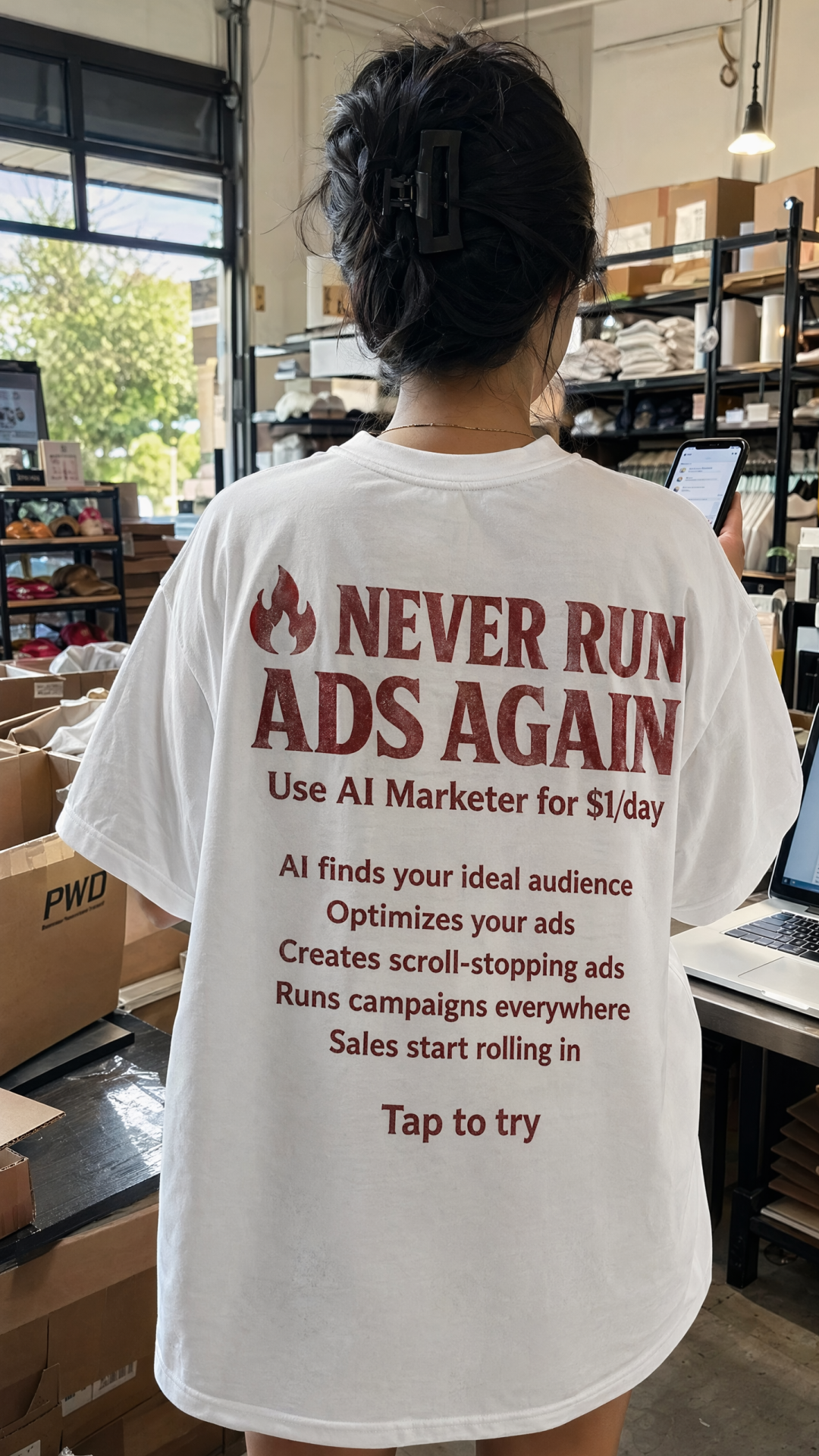 Zeely Facebook ad