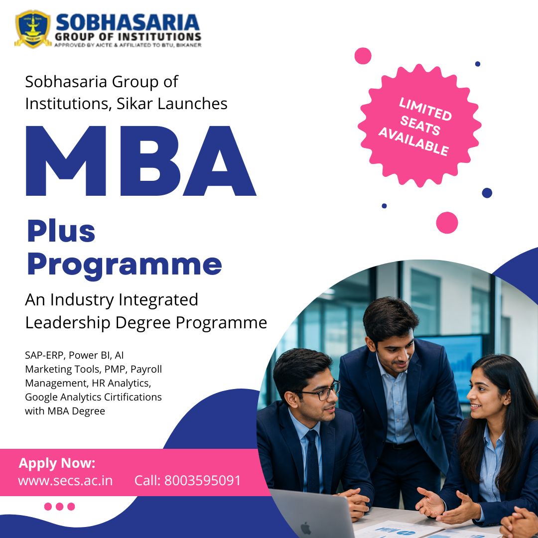 Sobhasaria Group of Institutions Facebook ad