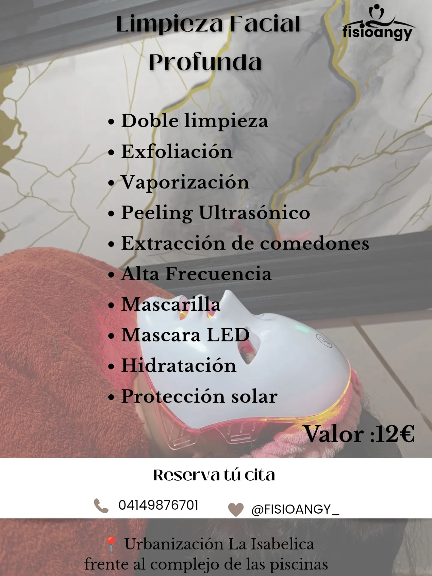 Fisioangy Facebook ad: ¿Sientes tu piel pesada, opaca o con impurezas?