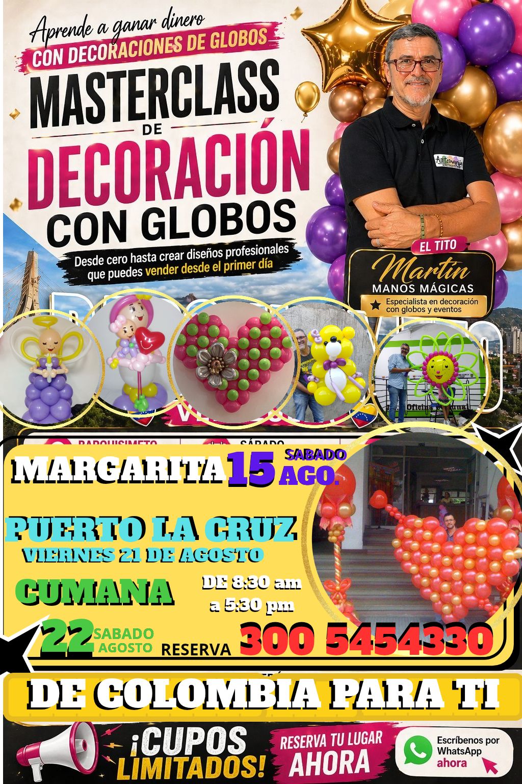 Martin Manos Mágicas Facebook ad: GANE DINERO FÁCIL Y RÁPIDO.