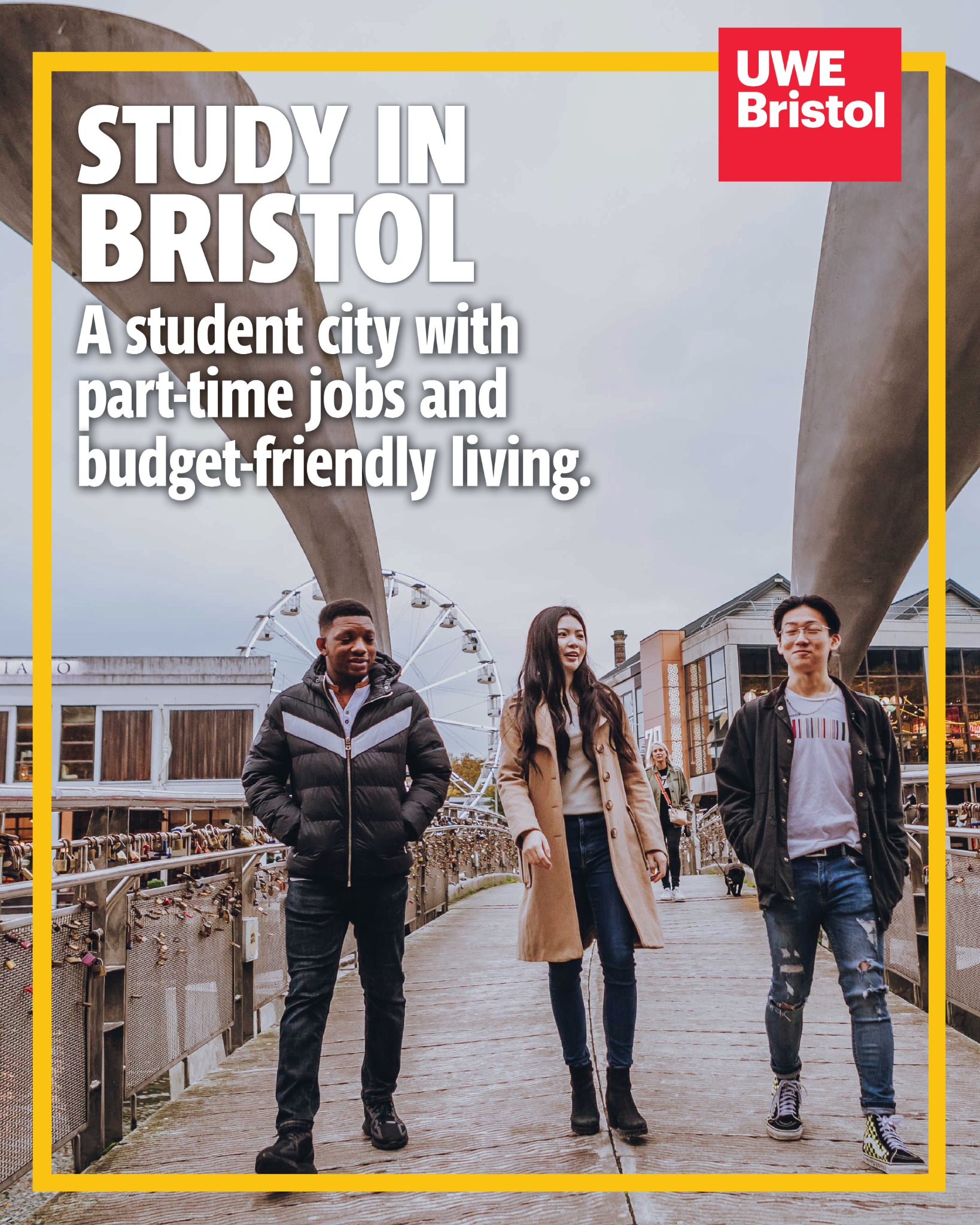 UWE Bristol International Facebook ad