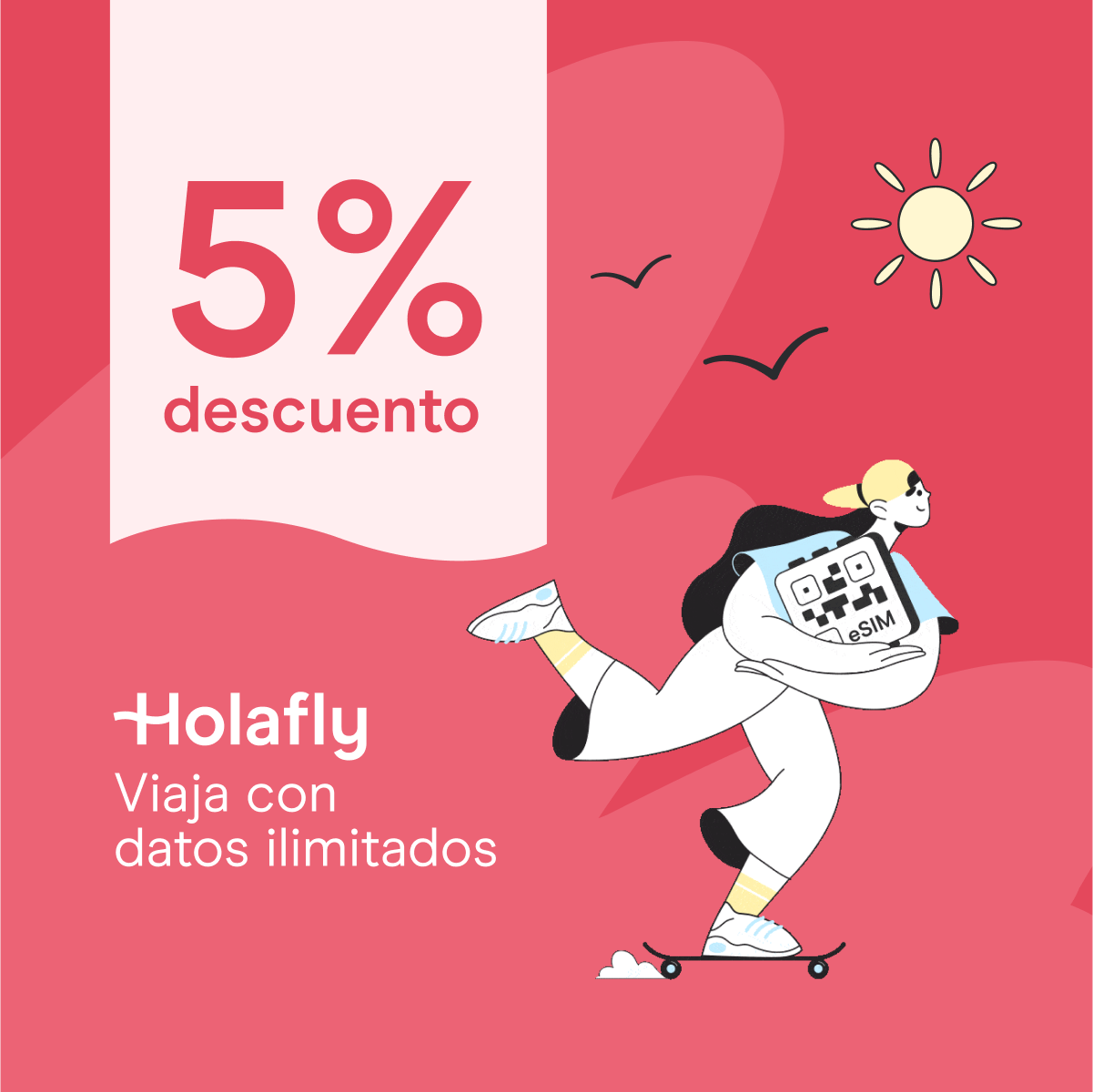 Holafly - Español Facebook ad