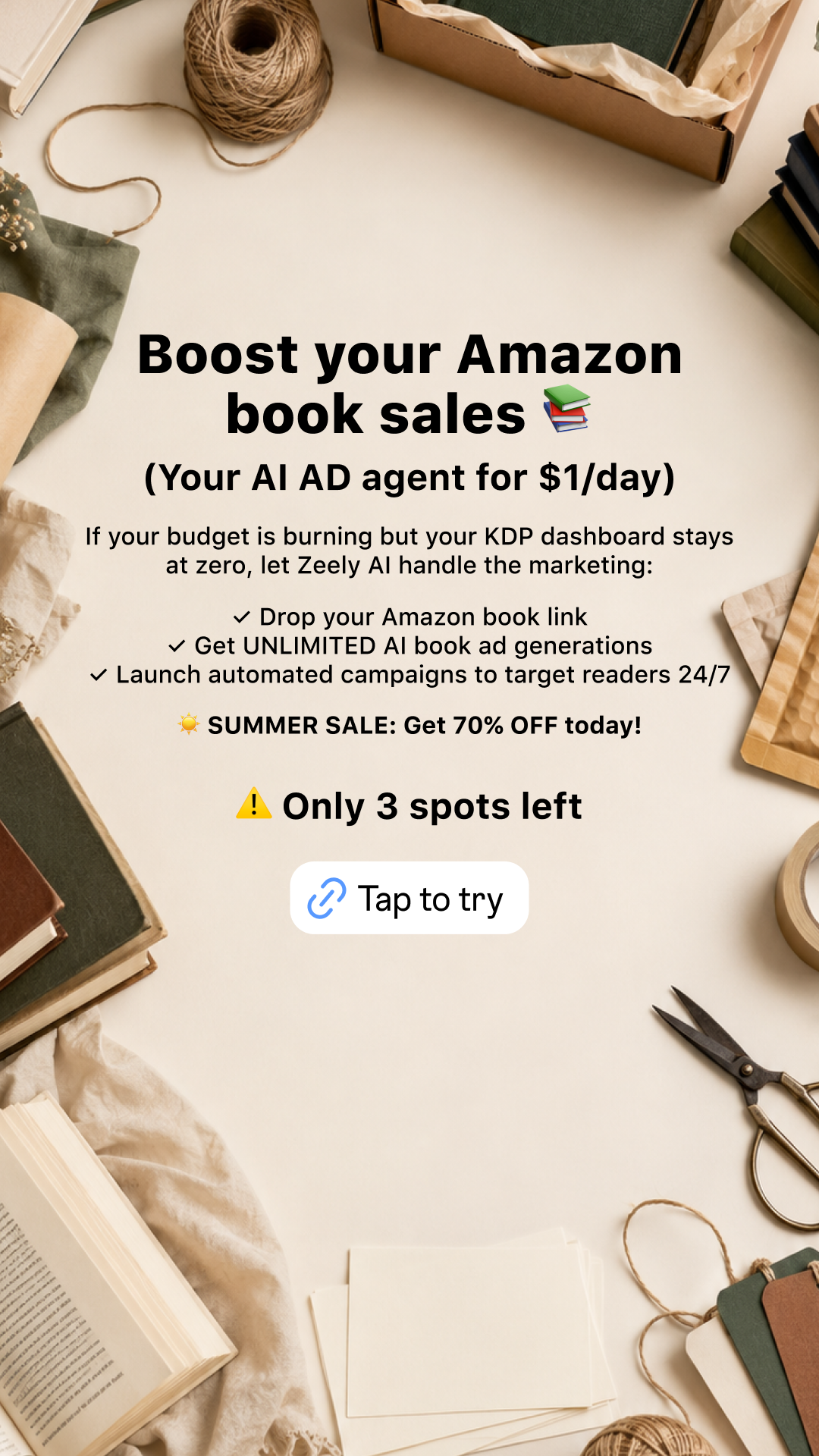 Zeely Facebook ad