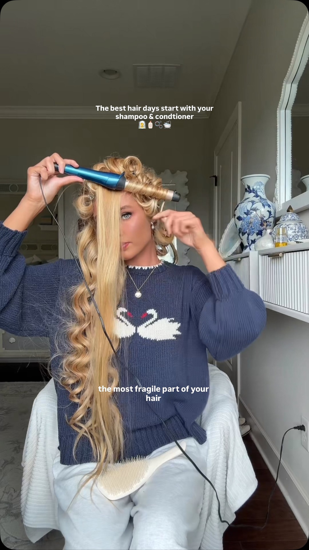 Olaplex Facebook ad: I love products that do the work for…