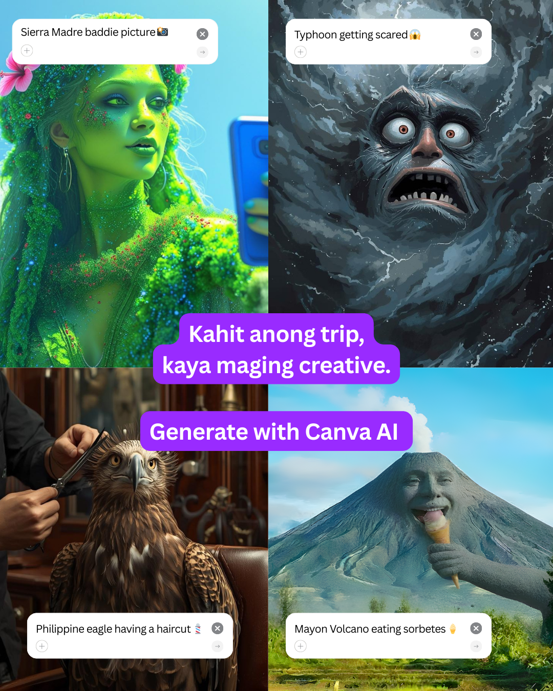Canva Facebook ad