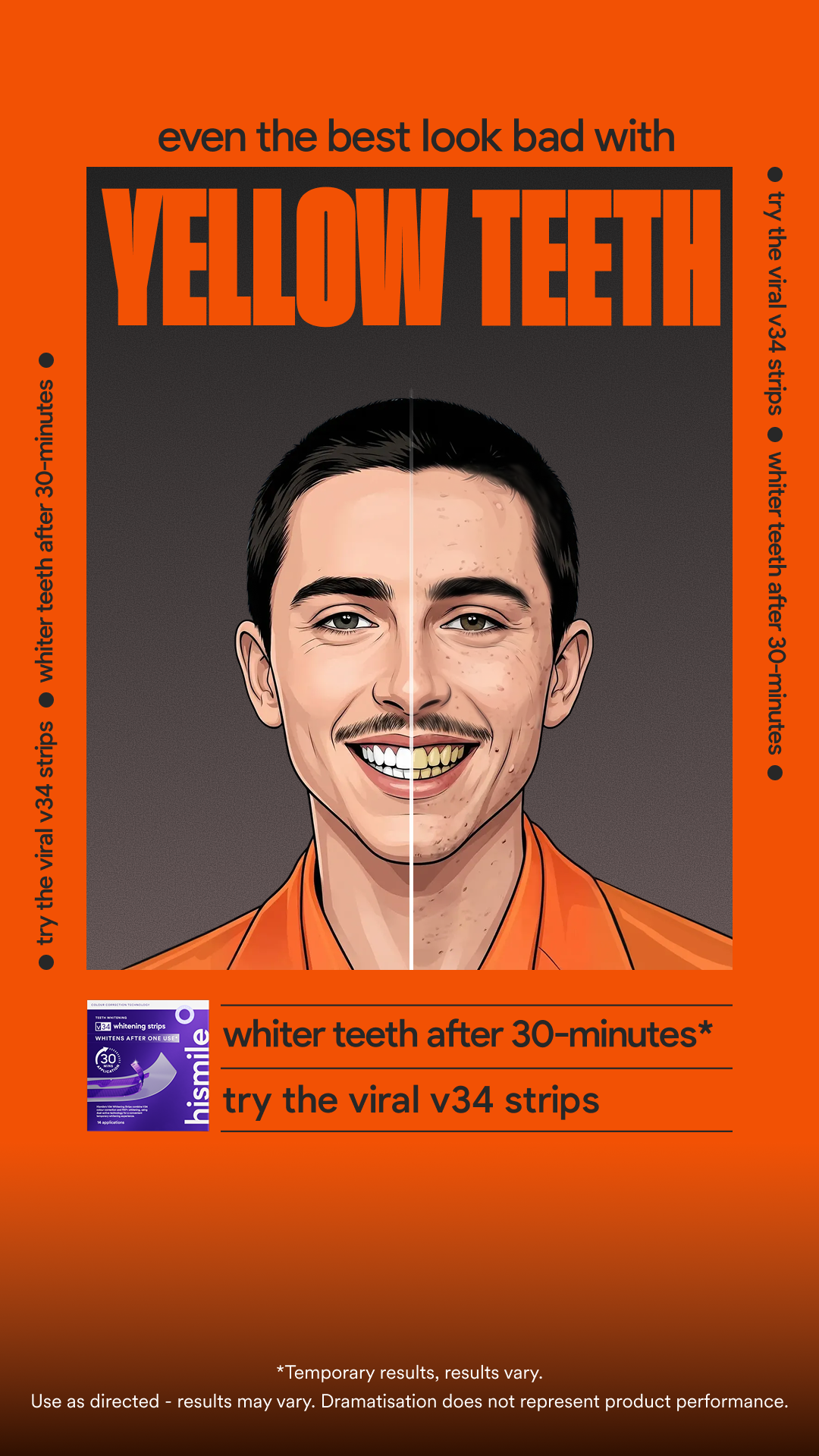 Hismile Facebook ad