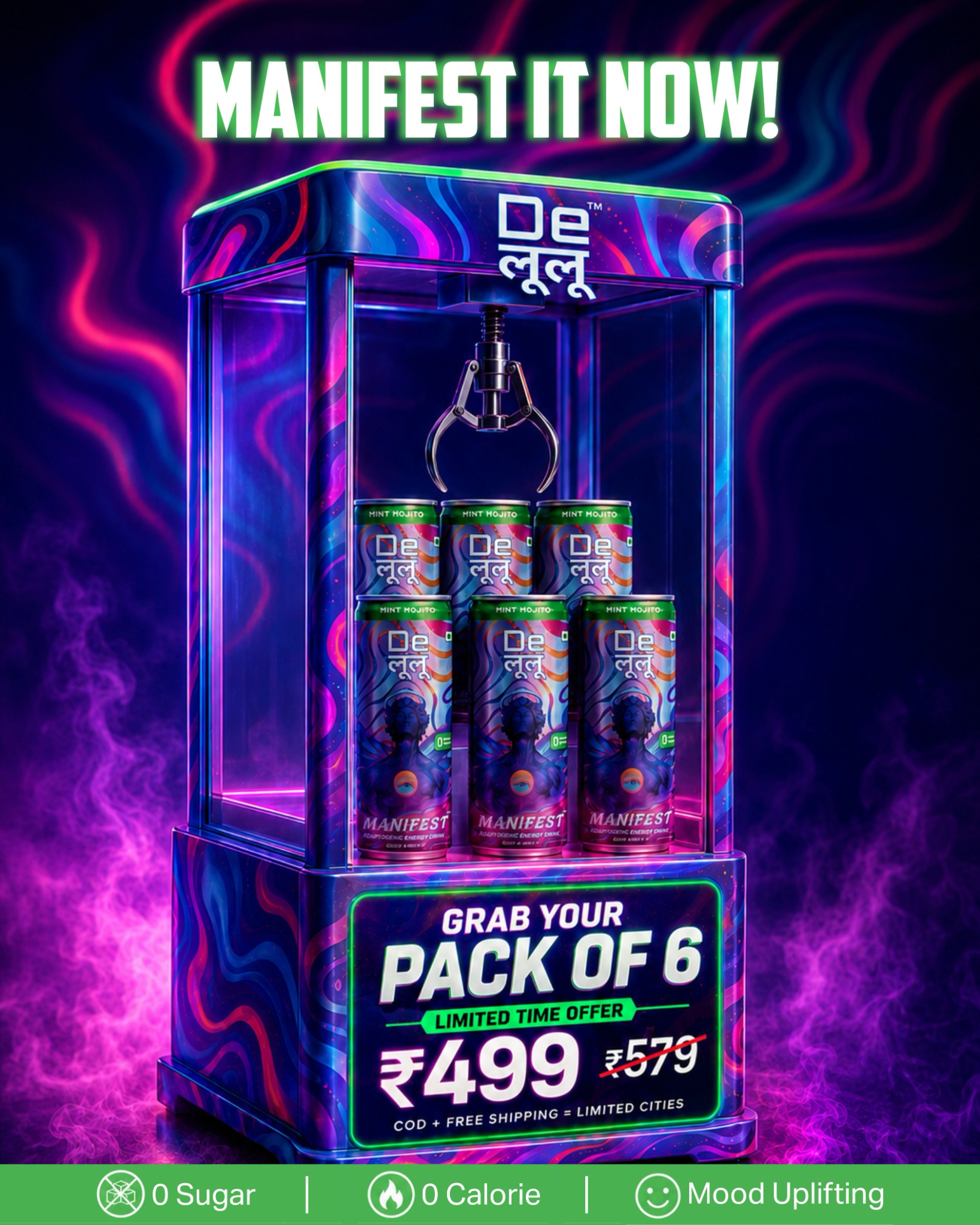 delululand.official Facebook ad: Refreshing Minty Drop