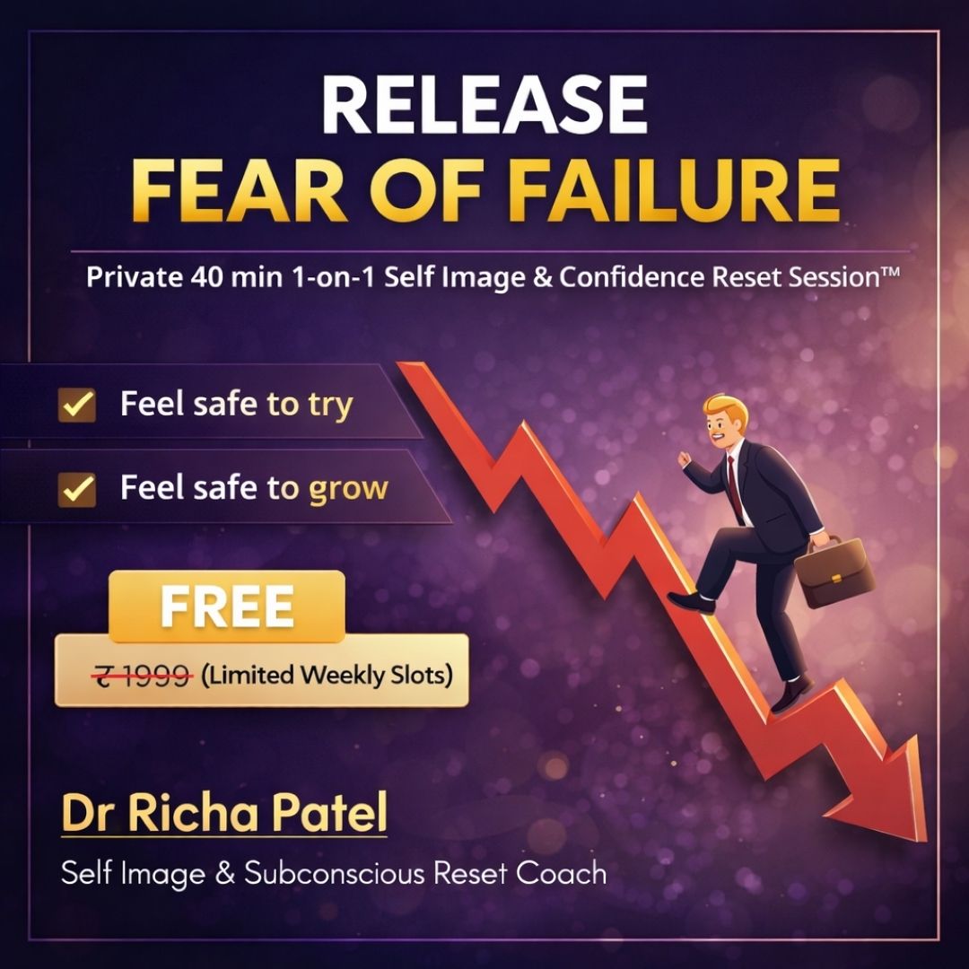 Coach Richa Patel Facebook ad: Action Without Fear