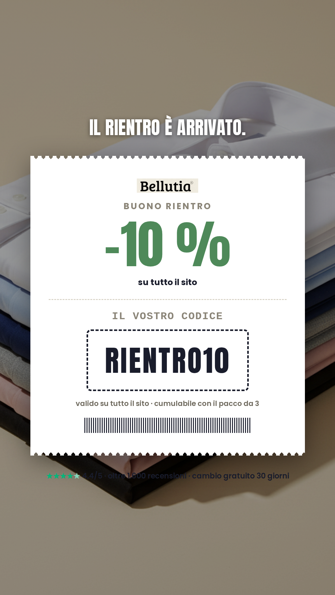 Bellutia Italia Facebook ad
