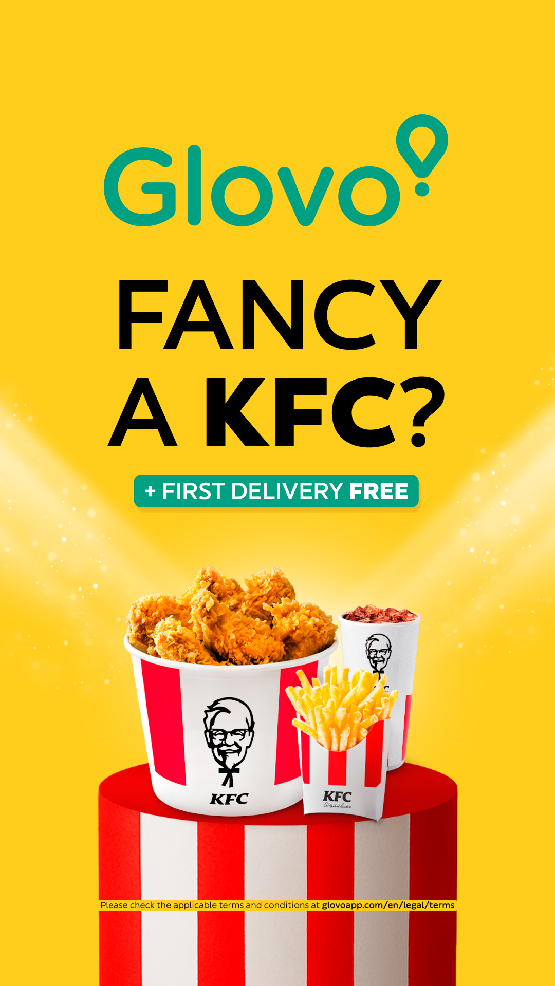 Glovo Facebook ad