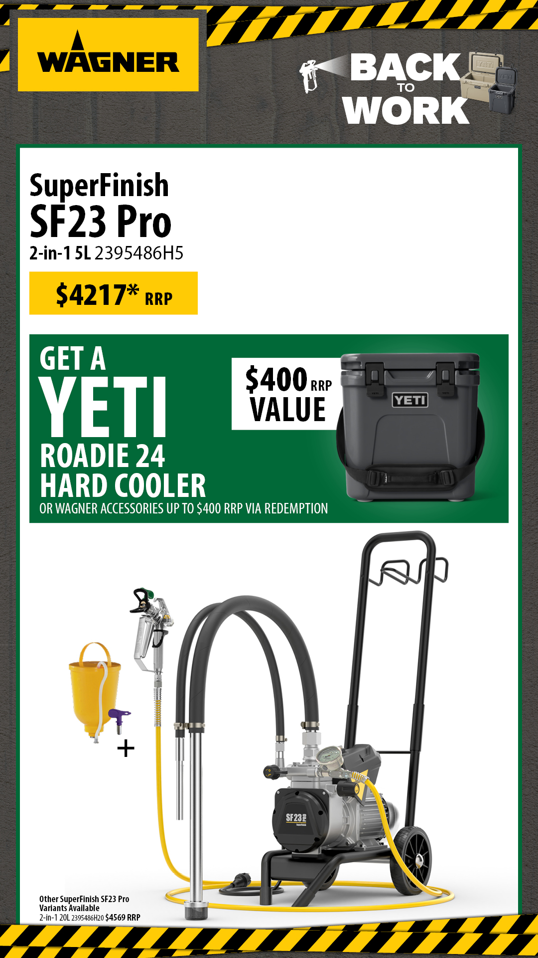 Wagner Australia Professionals Facebook ad from Feb 3, 2026