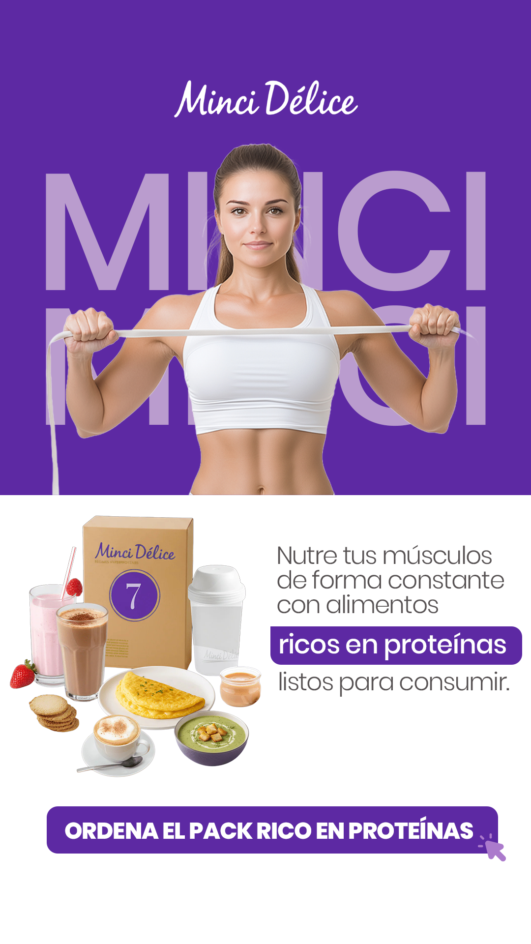 Mincidélice España Facebook ad