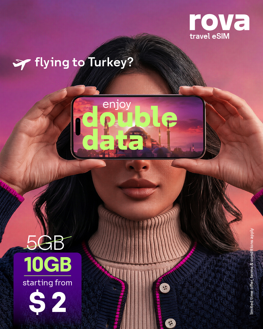 Rova-esim Facebook ad