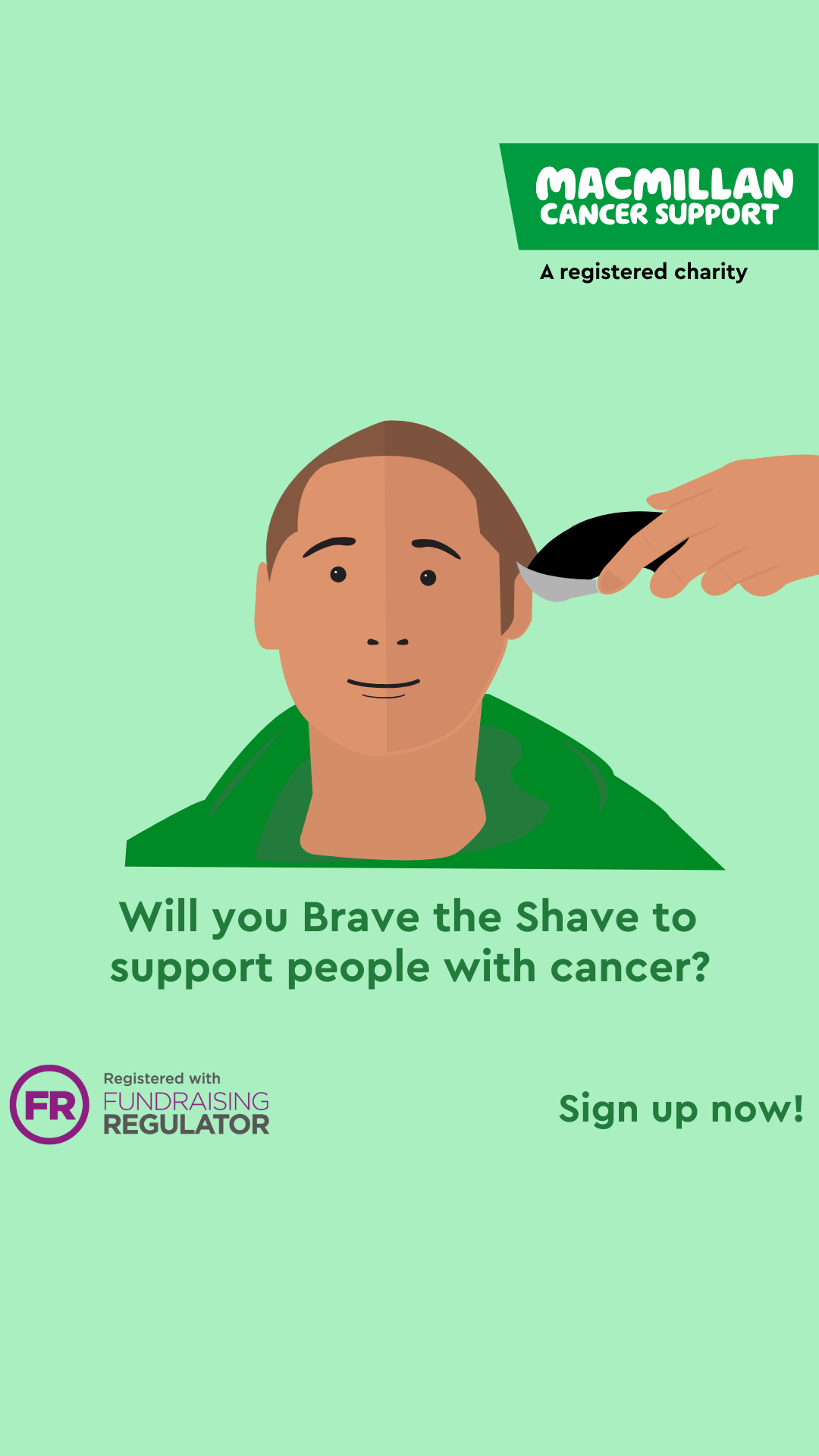 Macmillan Cancer Support Facebook ad