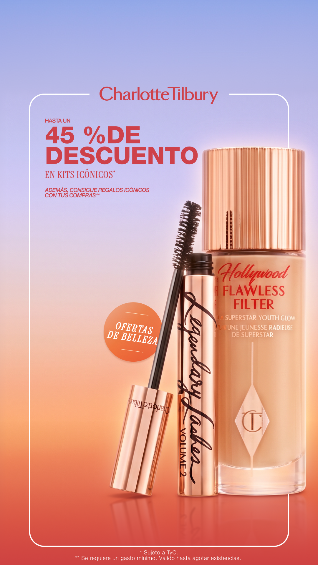 Charlotte Tilbury Facebook ad