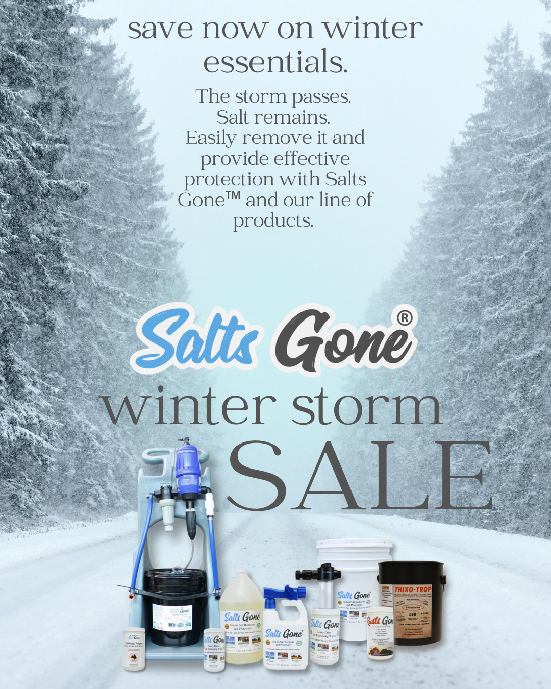 Salts Gone Facebook ad