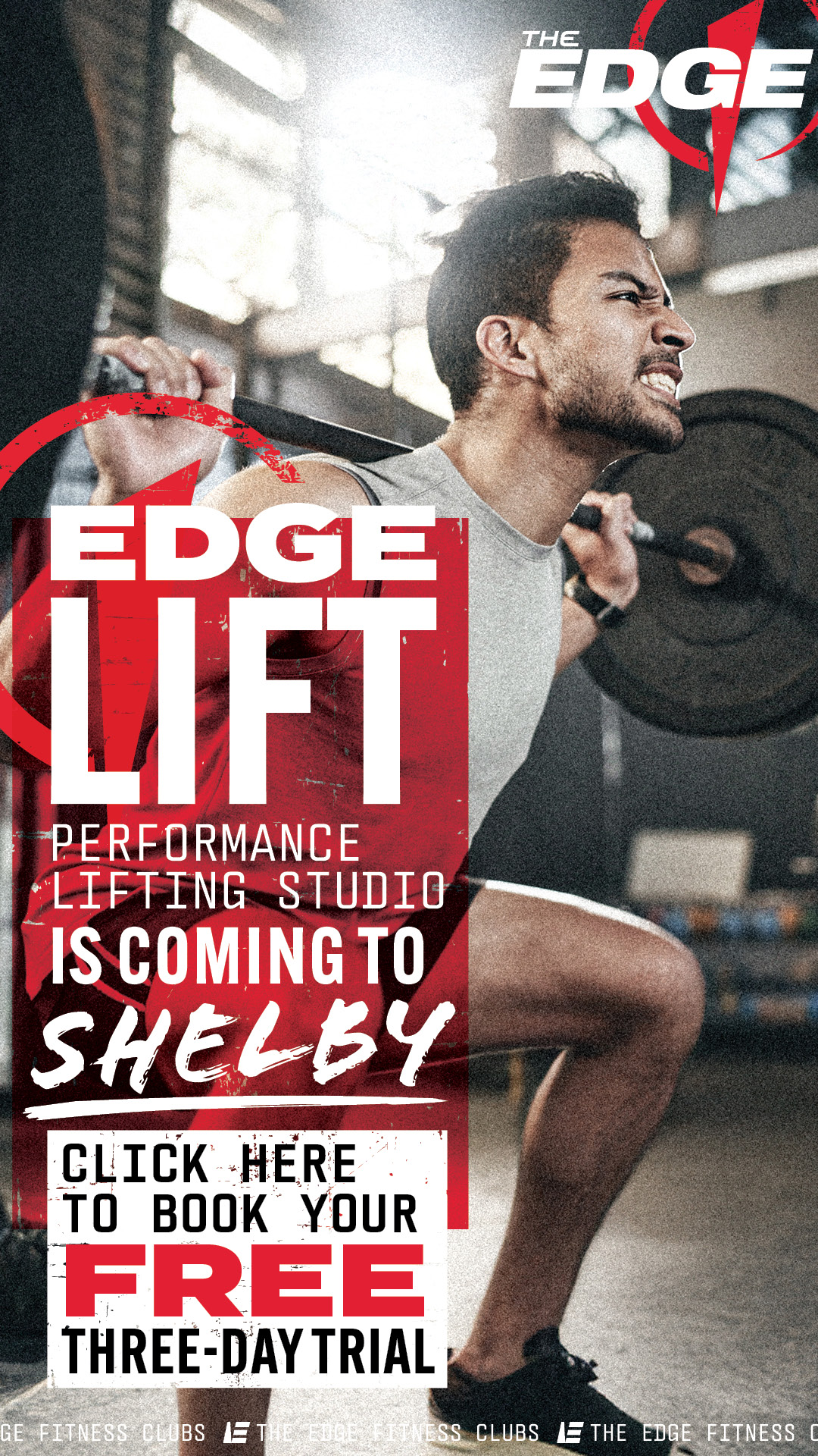The Edge Fitness Clubs Facebook ad