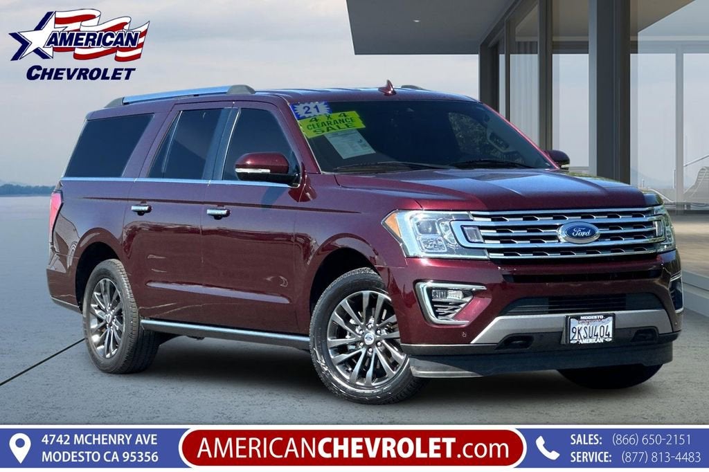 American Chevrolet Facebook ad: 2021 Ford Expedition Max Limited Modesto CA | American…