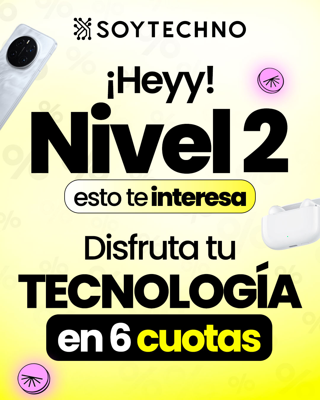 Grupo Soytechno Facebook ad: ¿NIVEL 2 EN CASHEA?