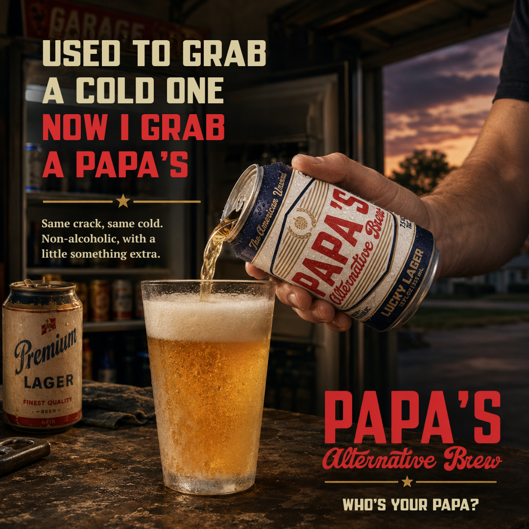 TryPapas Facebook ad: Who's Your Papa?