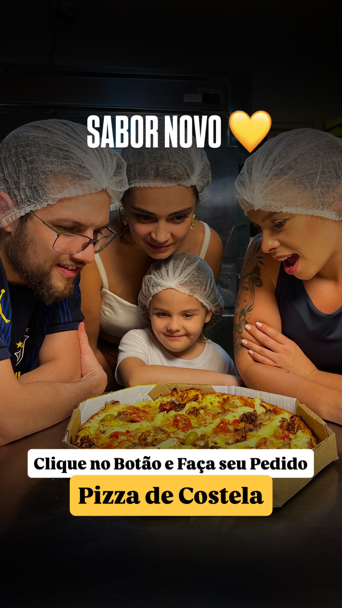 Yellow Box Facebook ad: Lançamento do Sabor novo da Yellow Box
