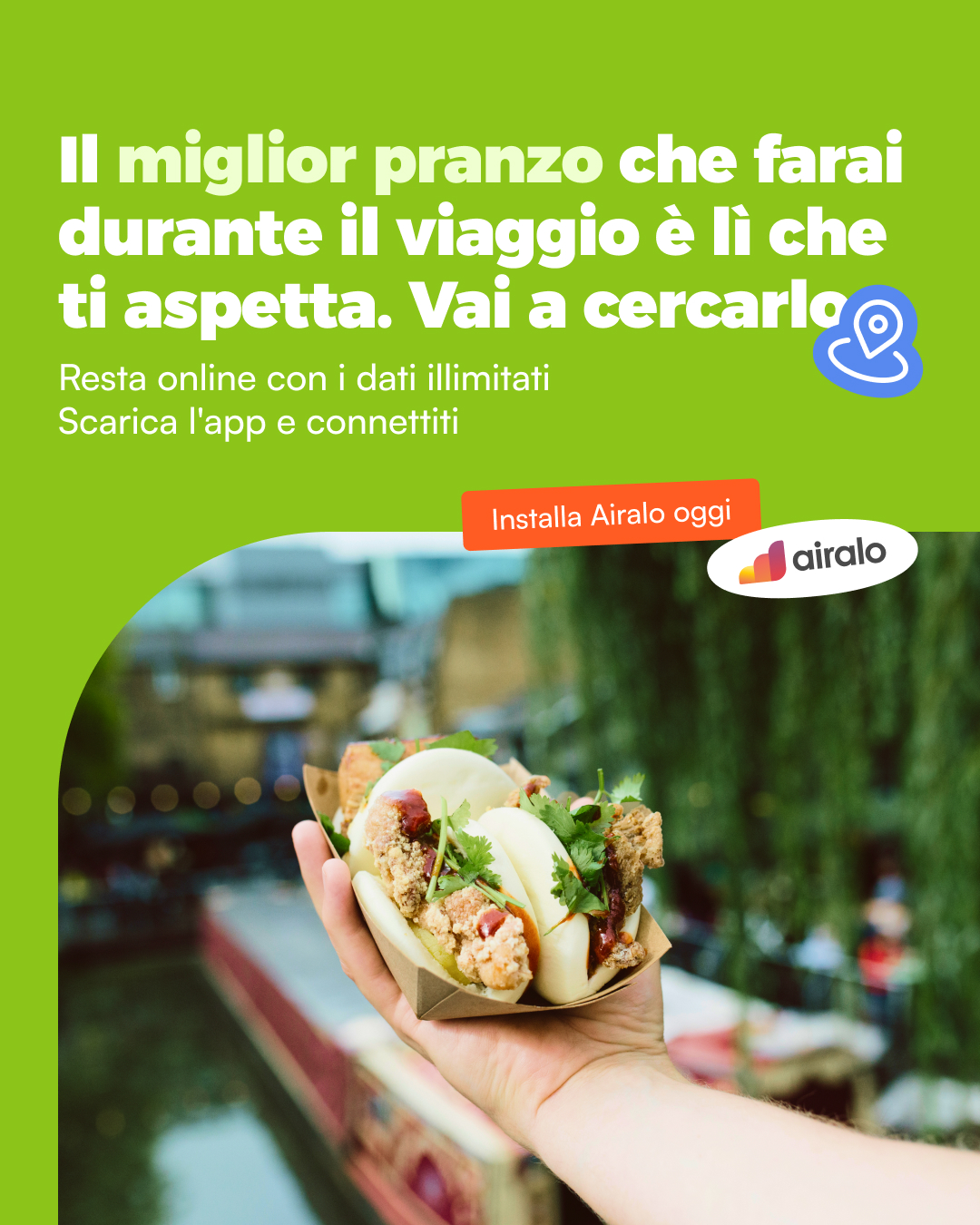Airalo Global eSIM Store Facebook ad
